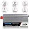 ZWJABYY 1000W 1200W 1500W 2000W Power Inverter,Truck/Rv Inverter Dc 12V 24V to 110V 220V Ac Converter,with Ac Outlets and USB Charging Ports and Car Cigarette Lighter,1500W-12Vto220v view 3