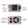 ZWJABYY 1000W 1200W 1500W 2000W Power Inverter,Truck/Rv Inverter Dc 12V 24V to 110V 220V Ac Converter,with Ac Outlets and USB Charging Ports and Car Cigarette Lighter,1500W-12Vto220v view 4