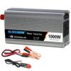 ZWJABYY 1000W 1200W 1500W 2000W Power Inverter,Truck/Rv Inverter Dc 12V 24V to 110V 220V Ac Converter,with Ac Outlets and USB Charging Ports and Car Cigarette Lighter,1000W-24Vto110v view 1