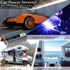 ZWJABYY Car Inverter Dc 12V 24V to 110V 220V Ac Power Inverter 1000W 1200W 1500W 2000W Truck/Rv Inverter,with Ac Outlets and USB Charging Ports and Car Cigarette Lighter,2000W-24Vto220v view 2