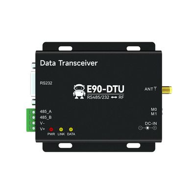 RS232 RS485 Wireless Data Transmission Radio Station 12dBm 2.4GHz 800m Long Distance Full Duplex RF Module Ebyte E90-DTU(2G4HD12) TX2400-JKD-20 for Complex Electromagnetic Environment