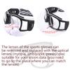SooGree Sport Glasses Basketball Football Goggles Men Women Safety Eyewear Sport Goggles Anti Fog Shock Collision Glasses view 3