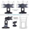 AboveTEK Retail Kiosk iPad Stand, 360 Rotating Commercial Tablet Stand, 6-13.5" iPad mini Pro-Business Tablet Holder, Swivel Design for Store POS Office Showcase Reception Kitchen Desktop view 4