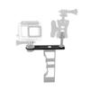 BGNing Cold Shoe Extension Bar, Extension Flash Bracket, Connect Flash Bracket Plate 1/4" Screw Hole Quick Release Board for SLR Camera Photography view 2