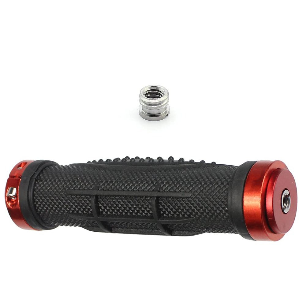 FEICHAO Camera Rubber Handle Tripod Holder Small Handheld Stabilizer 1/4" Screw Tripod Rod for Gimbal DSLR Camera (Handle + 1/4 to 3/8 Screw)