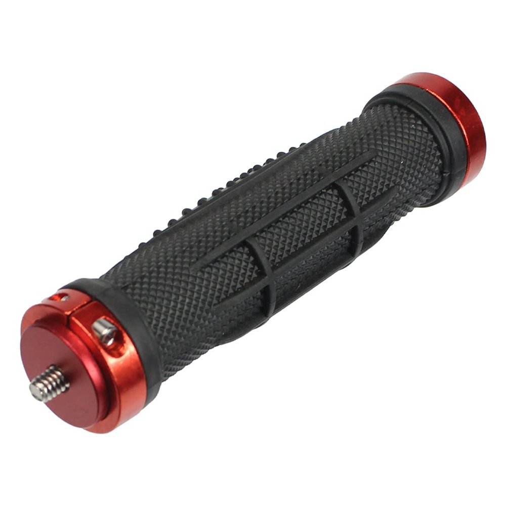 FEICHAO Camera Rubber Handle Tripod Holder Small Handheld Stabilizer 1/4" Screw Tripod Rod for Gimbal DSLR Camera (Handle)