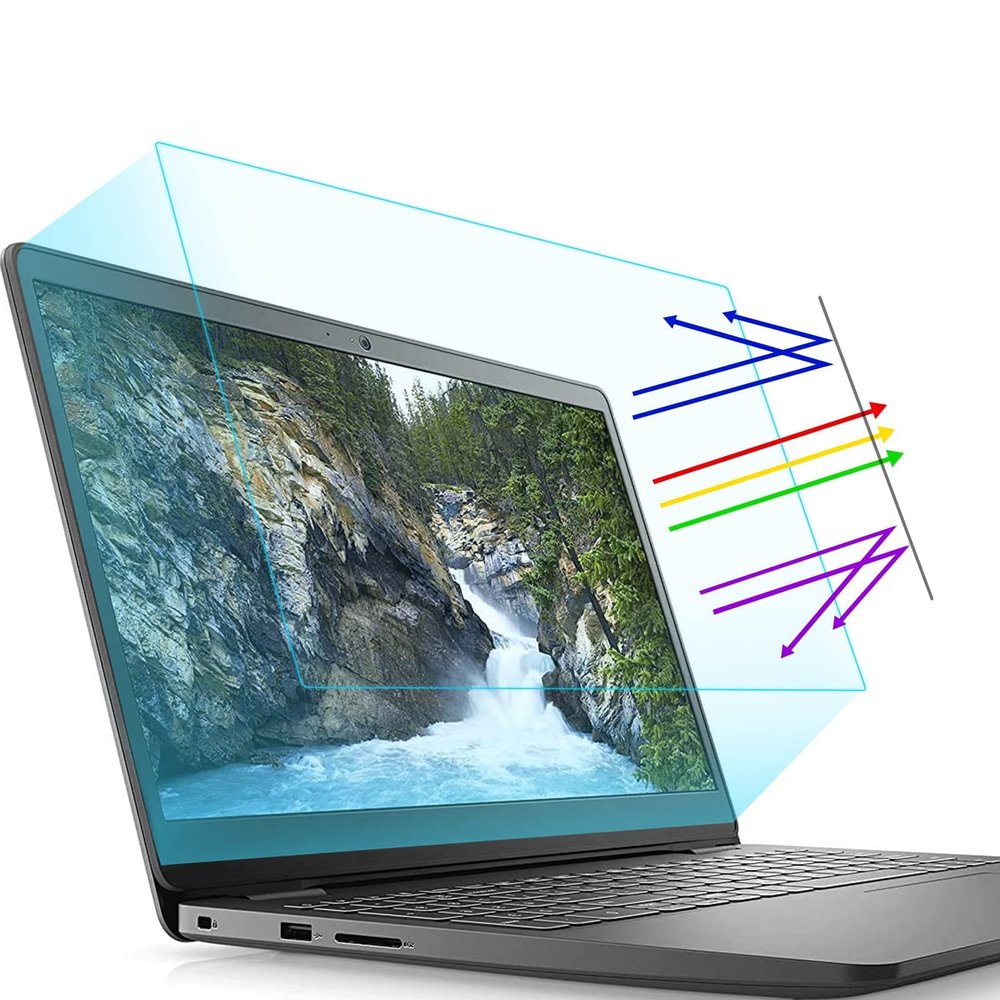 2 Pack11.6" Blue Light Blocking Laptop Screen Protector for Acer/Lenovo/ASUS/Samsung/Dell/HP/MSI 11.6inch (16:9 Aspect Ratio) Laptops, Anti-Glare Anti-Blue Light 11.6 inch Laptop Screen Film