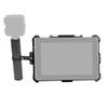 FEICHAO 7inch Monitor Form-Fitting Cage with Handle Grip 138mm Carbon Fiber Compatible with LUT7S 7 Monitor Camera view 2