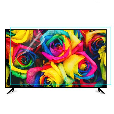 TYRHMY Anti-Radiation TV Screen Protector for 32-75 Inch, Matte Anti-Glare/Anti-Blue Ligt/Blocking Uv/Anti-Scratch Film, Filtering Can Reduce Eye Fatigue,75" 1645 * 930