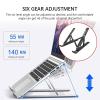 Adjustable Foldable Laptop Stand Desk Notebook Stand Portable Laptop Holder Tablet Stand Computer Support view 2