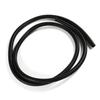 Aicosineg Cable Sleeves 8.2ft 2/3 Inch Electrical Conduits Non-Split Wire Loom Tubing Corrugated Tube Polyethylene Hose Cover for Home Outdoor Automotive Marine Wire Harness Wrap Black 1 PCS view 1
