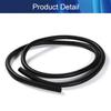 Aicosineg Cable Sleeves 8.2ft 2/3 Inch Electrical Conduits Non-Split Wire Loom Tubing Corrugated Tube Polyethylene Hose Cover for Home Outdoor Automotive Marine Wire Harness Wrap Black 1 PCS view 4