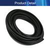 Aicosineg 39.37ft 2/5 Inch Non-Split Wire Loom Tubing Corrugated Tube Polyethylene Hose Cover for Home Outdoor Automotive Marine Wire Harness Wrap Cover Sleeve Conduit-Black (1 PCS) view 4