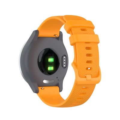 AISPORTS 5 Pack Compatible for GarminMove 3S Band Silicone, 18mm Quick Fit Watch Band Sport Wristband Replacement Band for Garmin Venu 2S/Vivomove 3S/Vivoactive 4S/Garmin Move 3S/GarminActive S