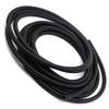 Aicosineg 29.53ft 0.5Inch Electrical Conduits Non-Split Wire Loom Tubing Corrugated Tube Flexible Polyethylene Hose Cover for Home Outdoor Automotive Marine Wire Harness Wrap Cover Sleeve Black view 2