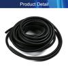 Aicosineg 62.34ft 2/5 Inch Non-Split Wire Loom Tubing Corrugated Tube Polyethylene Hose Cover for Home Outdoor Automotive Marine Wire Harness Wrap Cover Sleeve Conduit-Black (1 PCS) view 4