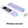 2021 Remote Case for Apple Siri Remote (2nd Gen), Protective Anti-Slip Durable Silicon Shockproof Rubber Cover for Apple 4K HD TV Siri Remote (2nd Generation) (Rainbow B) view 3