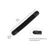 PIPJOY Premium Ultra Soft Anti Slip Silicone Eyeglass Temple Tips - 6 Pair Ear Grips Sleeve Retainer (Black) view 2