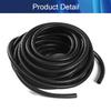 Aicosineg 49.21ft 0.5In Electrical Conduit Non-Split Wire Loom Tubing Corrugated Tube Flexible Polyethylene Hose Cover for Home Outdoor Automotive Marine Wire Harness Wrap Cover Sleeve Black (1 PCS) view 4