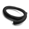 Aicosineg 6.56ft 2-1/5 Inch Split Wire Loom Tubing Corrugated Tube Polyethylene Hose Cover for Home Outdoor Automotive Marine Wire Harness Wrap Cover Sleeve Conduit-Black (1 PCS) view 1