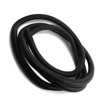 Aicosineg Cable Sleeves 16.4ft 1-1/7 Inch Electrical Conduits Split Wire Loom Tubing Corrugated Tube Polyethylene Hose Cover for Home Outdoor Automotive Marine Wire Harness Wrap Black 1 PCS