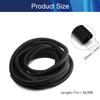 Aicosineg 36.09ft 8/9 Inch Split Wire Loom Tubing Corrugated Tube Polyethylene Hose Cover for Home Outdoor Automotive Marine Wire Harness Wrap Cover Sleeve Conduit-Black (1 PCS) view 3