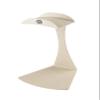 K&M 16075 Over Ear Headphone Table Tripod - Sand Beige Steel - with Rubber Pad and Slim Silhouette view 1