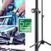 K&M 16075 Over Ear Headphone Table Tripod - Sand Beige Steel - with Rubber Pad and Slim Silhouette view 3