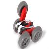 JAMARA 410176 SpinX Stunt Car, 2.4 GHz-4WD, Overcomes Almost Any Obstacle and Extreme Incendes, Also Drives on the Back, 360 Rotations, LED, Red/Black view 4