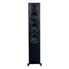 ELAC Uni-Fi Reference 3-Way 5-1/4" Floor Standing Speaker, Oak or Walnut Tower Speakers for Home Theater and Stereo System, Black Baffle with Walnut Sides - Single Speaker view 1