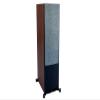 ELAC Uni-Fi Reference 3-Way 5-1/4" Floor Standing Speaker, Oak or Walnut Tower Speakers for Home Theater and Stereo System, Black Baffle with Walnut Sides - Single Speaker view 2