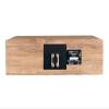 ELAC Uni-Fi Reference 3-Way 5-1/4" Center Speaker, Oak or Walnut Center Speaker for Home Theater, White Baffle with Oak Sides view 4