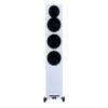ELAC Uni-Fi Reference 3-Way 5-1/4" Floor Standing Speaker, Oak or Walnut Tower Speaker for Home Theater and Stereo System, White Baffle with Oak Sides view 3