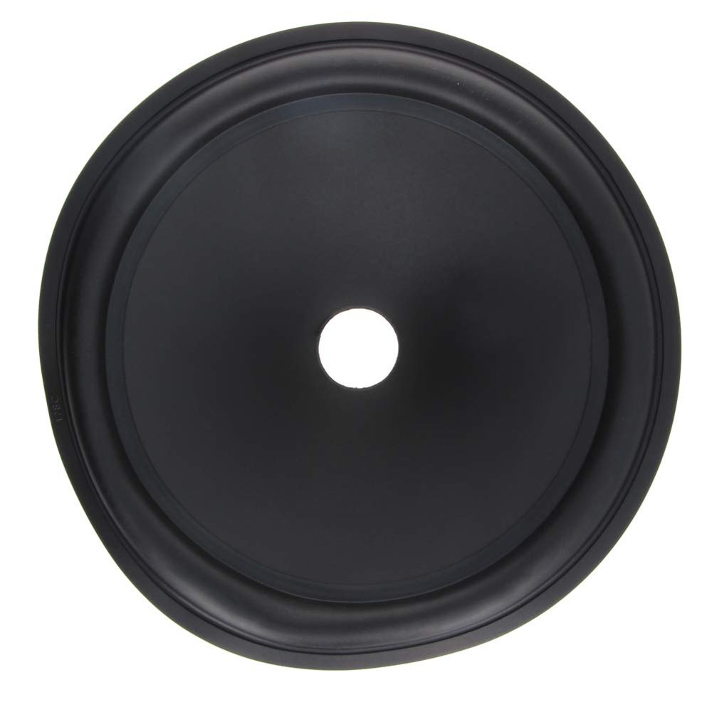 Jutagoss 8 inch Paper Speaker Cone Subwoofer Cones Drum Paper 1 inch Inner Diameter with Rubber Surround for Speaker 2Pcs