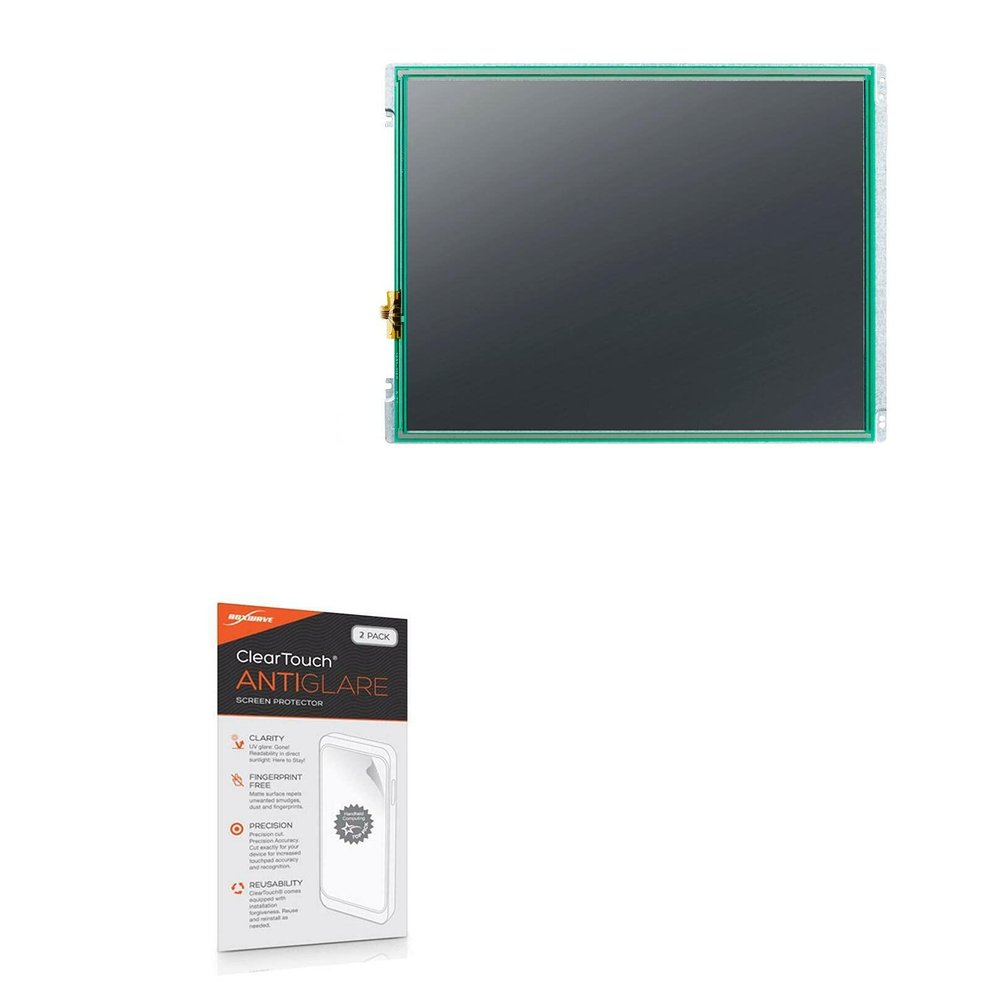 BoxWave Screen Protector Compatible with Advantech IDK-2110 - ClearTouch Anti-Glare (2-Pack), Anti-Fingerprint Matte Film Skin