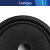 Jutagoss 6 inch Paper Speaker Cone Subwoofer Cones Drum Paper 1 inch Inner Diameter with Rubber Surround for Speaker 2Pcs view 3
