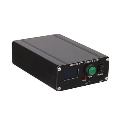 ATU-100 EXT 1.8-55MHz 100W Open Source Shortwave Antenna Tuner with Metal Housing Assembled Rechargeable Version 0.96 Inch OLED