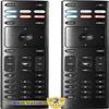 2 Packs XRT136 Universal Replacement Remote Control Compatible with All Vizio Smart TV Include D-Series M-Series P-Series V-Series view 1