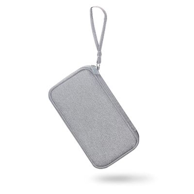 Sevenfly Electronic Organizer Travel Cable Organizer Bag Pouch Portable Multifunction Case for Cable Cord Charger Earphone,grey
