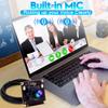 ELP 4K USB Camera for Computer & Rasp Pi - Dual Microphone, IMX317 Sensor, 8MP USB Security Camera view 2