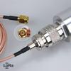 5.8dBi LoRa Gateway Antenna Outdoor Fiberglass LoRaWAN Antenna for RAK HNT Bobcat Helium Hotspot Miner with Mount Bracket N-Male SMA Connect Cable 915MHz view 3