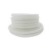 Aicosineg 4.92ft 8/9 Inch Non-Split Wire Loom Tubing Corrugated Tube Polyethylene Hose Cover for Home Outdoor Automotive Marine Wire Harness Wrap Cover Sleeve Conduit-White (4 PCS) view 3