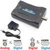 BNC to HDMI Video Converter Box,BNC Adapter with Audio for Security Cameras DVRs Supports 720P/1080P Output Audio Input 1080P Output HDCP Hook Security Camera DVRs Surveillance CVR AC1420 CCTV view 2