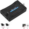 BNC to HDMI Video Converter Box,BNC Adapter with Audio for Security Cameras DVRs Supports 720P/1080P Output Audio Input 1080P Output HDCP Hook Security Camera DVRs Surveillance CVR AC1420 CCTV view 4
