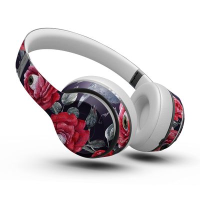 Design Skinz Abstract Roses with Eyes Skin Decal Vinyl Full-Body Wrap Kit Compatible with The Beats by Dre Solo/SoloHD