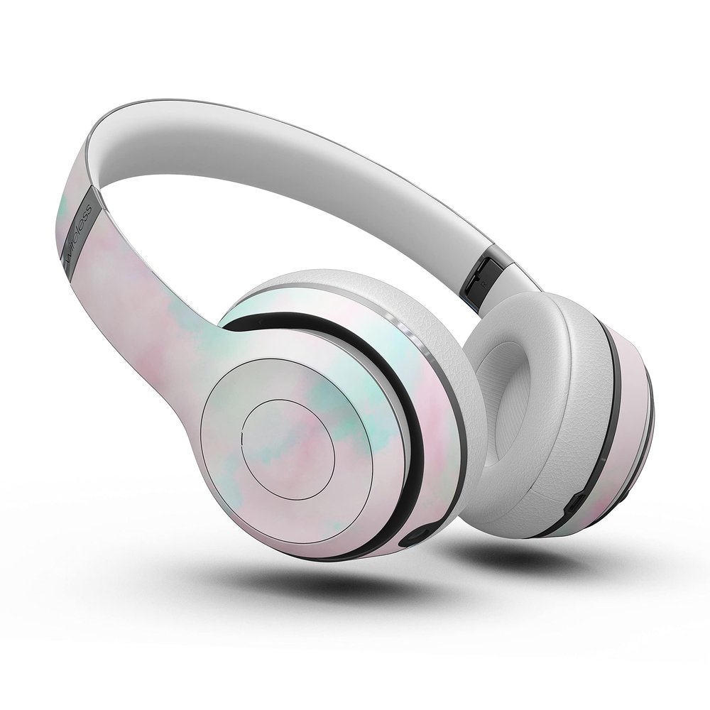 Design Skinz Pretty Pastel Clouds V7 Skin Decal Vinyl Full-Body Wrap Kit Compatible with The Beats by Dre Studio (1st Generation)