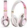Design Skinz Marbleized Pink Paradise V6 Skin Decal Vinyl Full-Body Wrap Kit Compatible with The Beats by Dre Solo Pro view 2