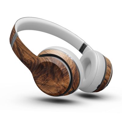 Design Skinz Raw Wood Planks V11 Skin Decal Vinyl Full-Body Wrap Kit Compatible with The Beats by Dre Studio (1st Generation)