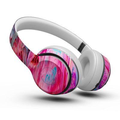 Design Skinz Liquid Abstract Paint V67 Skin Decal Vinyl Full-Body Wrap Kit Compatible with The Beats by Dre Solo Pro