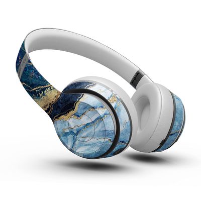 Design Skinz Foiled Marble Agate Skin Decal Vinyl Full-Body Wrap Kit Compatible with The Beats by Dre MIXR